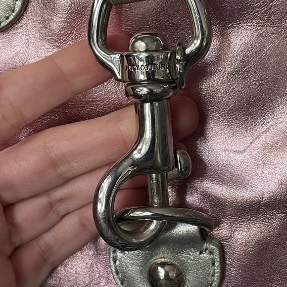 {SOLD} y2k Juicy Couture pink and silver bag - Picture 4 of 8